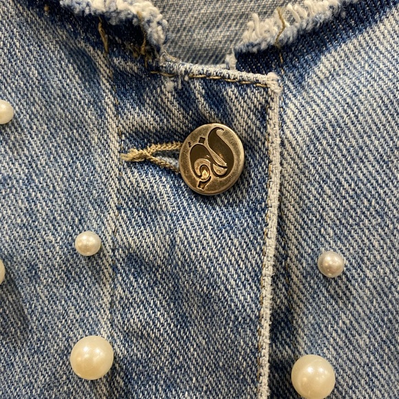 Yoga jeans pearl denim jacket - Picture 3 of 5